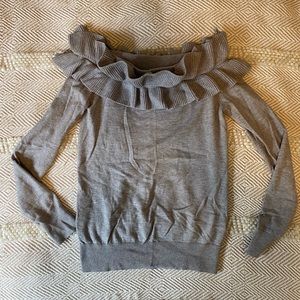 Off-the-shoulder Collective Concepts sweater